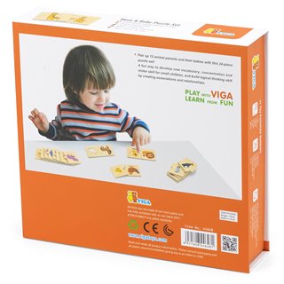 Mom & Baby Puzzle Set